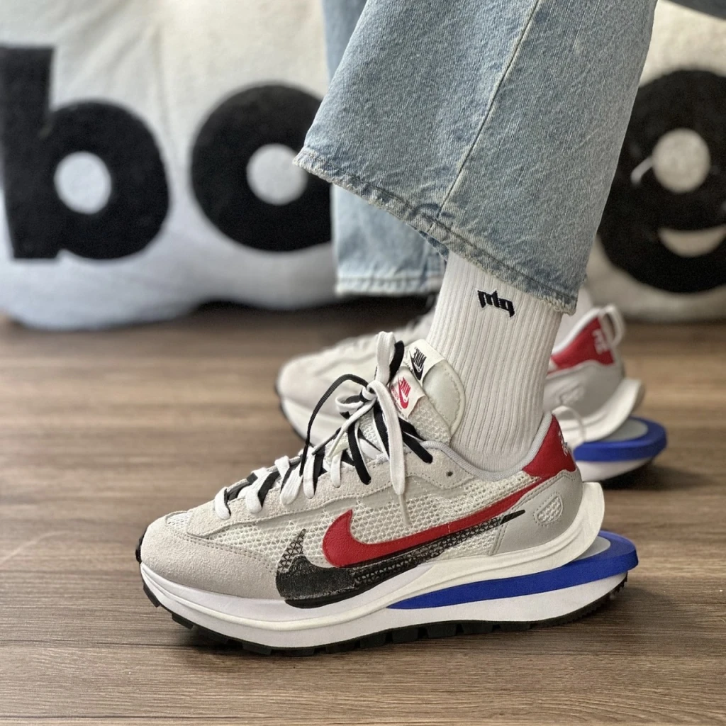 Nike x Sacai Vaporwaffle 白藍紅 經典阿甘色 CV1363-100