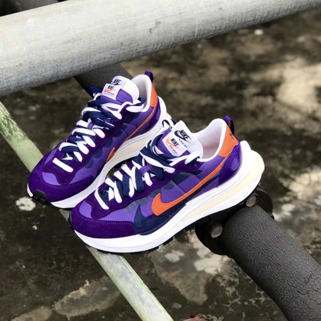 Nike x Sacai Vaporwaffle 紫橘 神祕深紫 DD1875-500