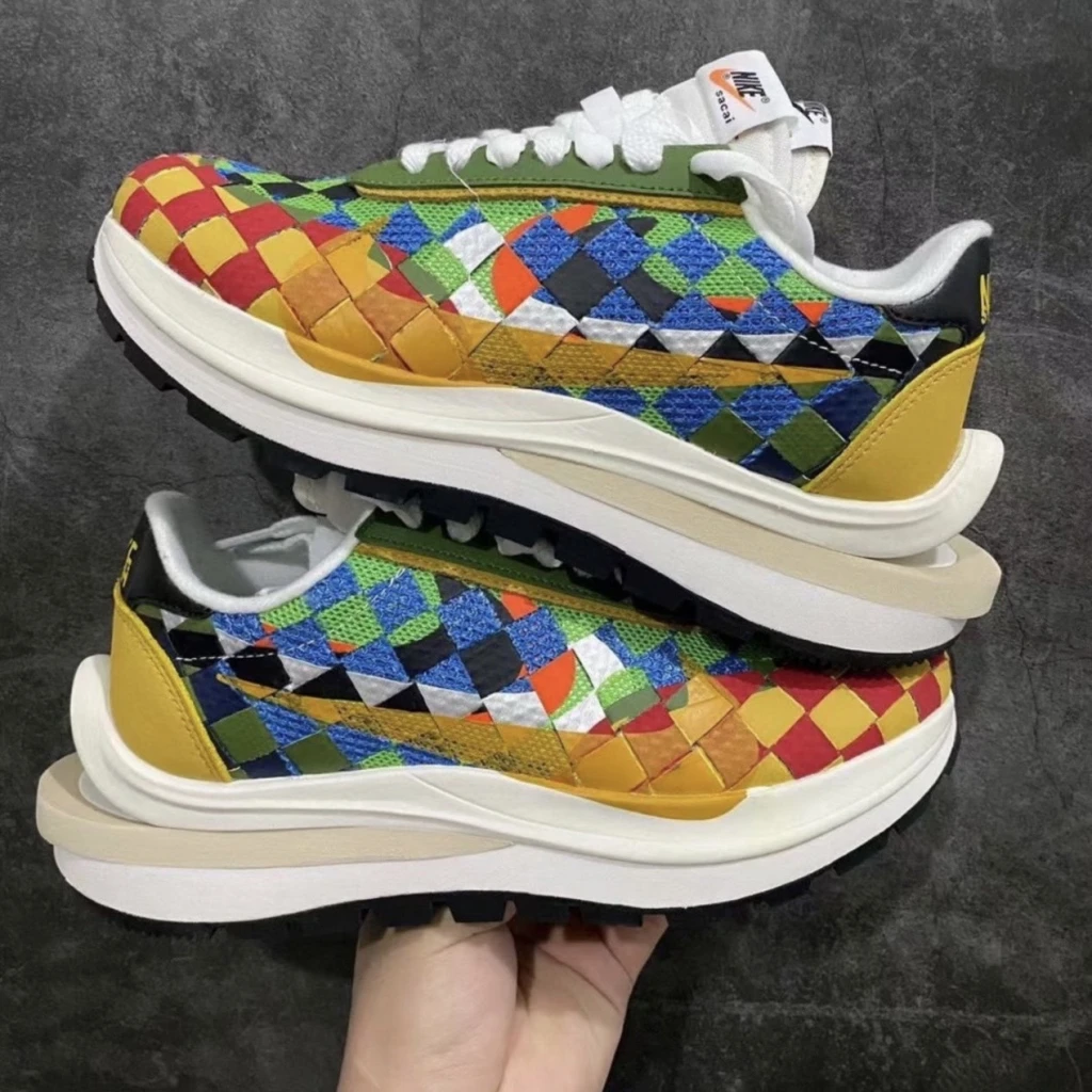 Nike x Sacai VaporWaffle Woven 編織綠彩 DR5209-300