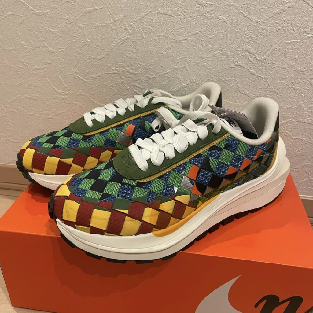 Nike x Sacai VaporWaffle Woven 編織綠彩 DR5209-300