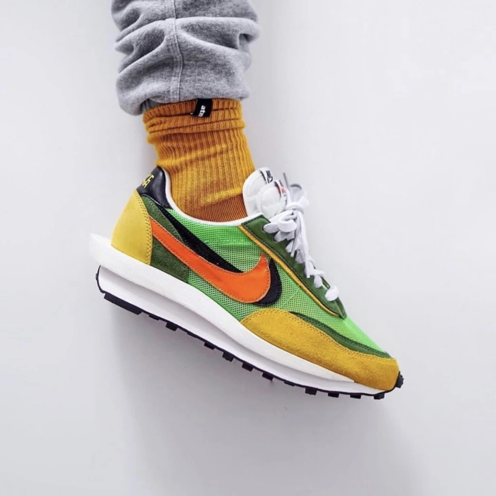 Nike x Sacai LDWaffle 黃綠橘 BV0073-300
