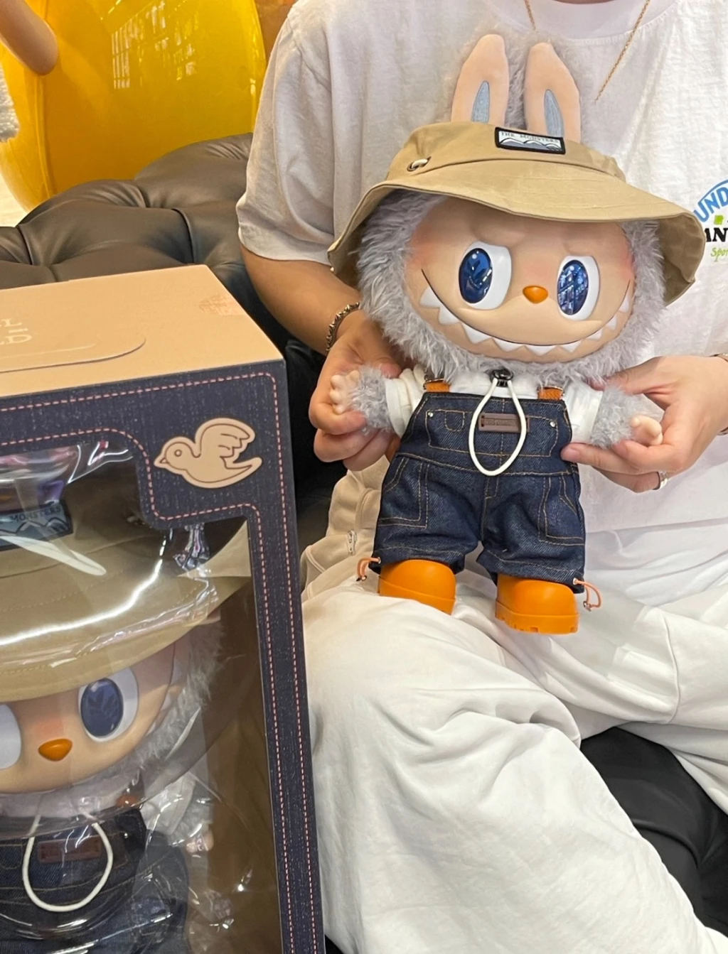 泡泡瑪特 POPMART 拉布布 "春天野在家" 搪膠公仔/掛飾
