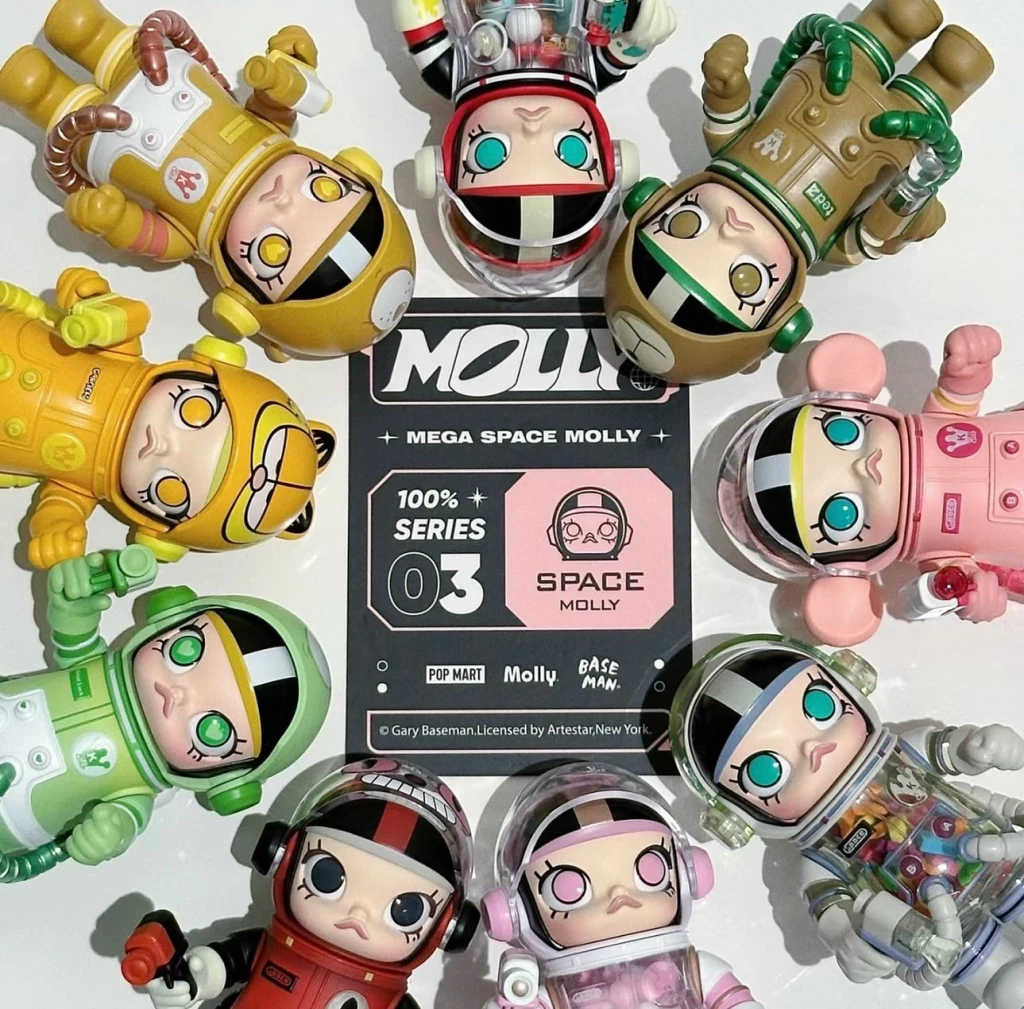 泡泡瑪特 POPMART 100% 三代Molly