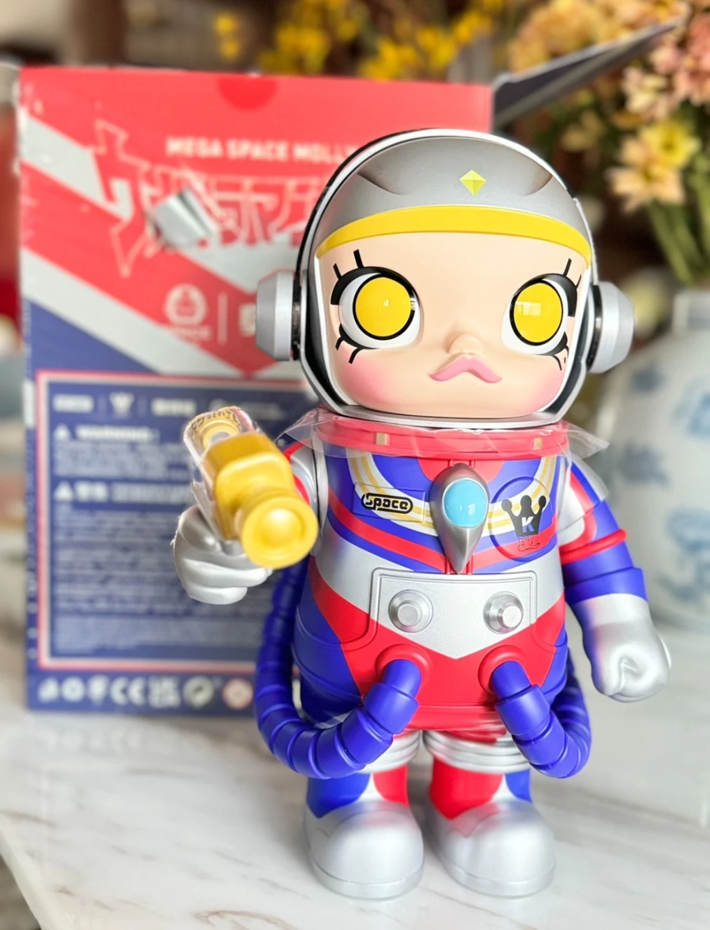 泡泡瑪特 POPMART 400% Molly奧特曼 潮流公仔