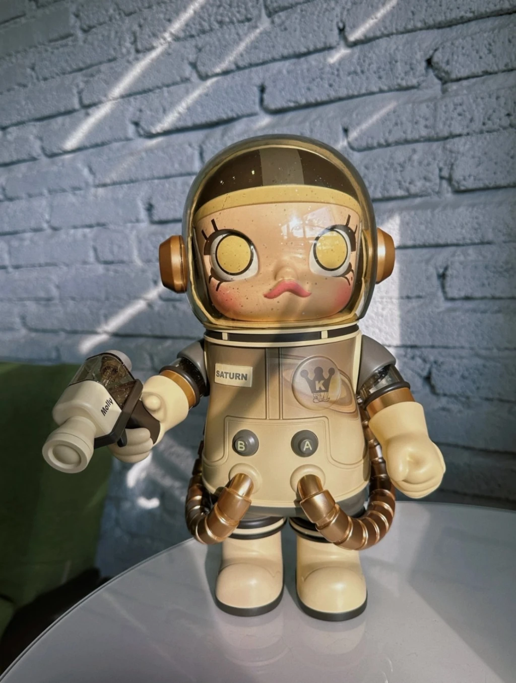 <星球系列> 泡泡瑪特 POPMART 400% Molly土星 潮流公仔