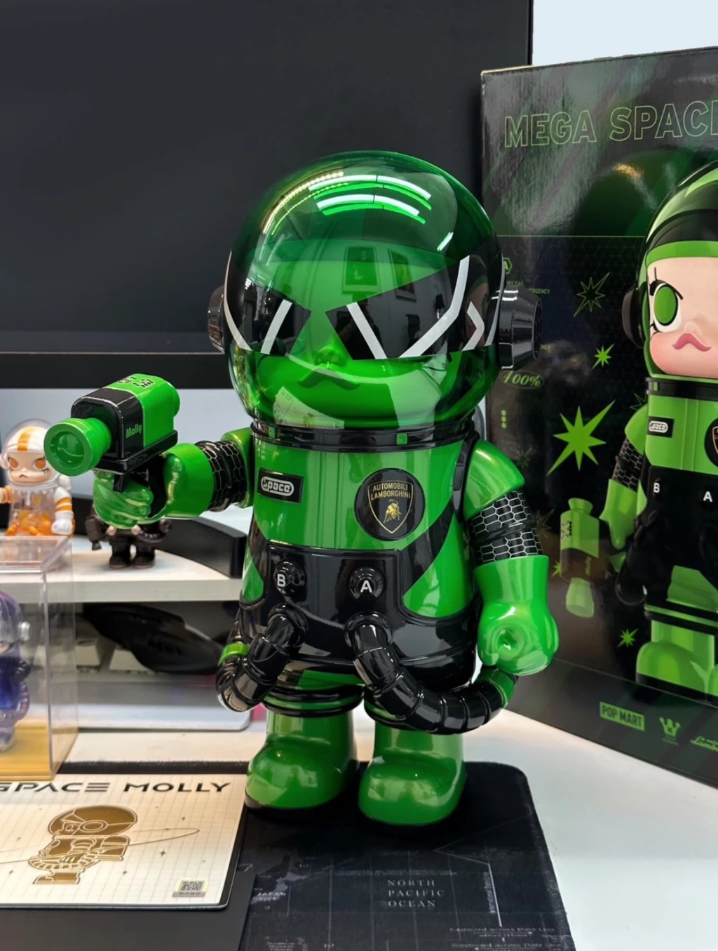 泡泡瑪特 POPMART 400% Molly藍寶堅尼 PTS展會 潮流公仔
