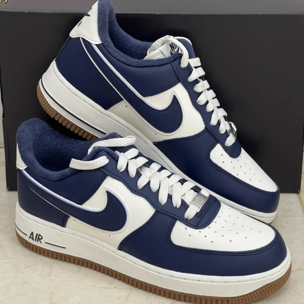 NIKE AIR FORCE 1 LOW 白藍焦糖底 (DQ7659-101)