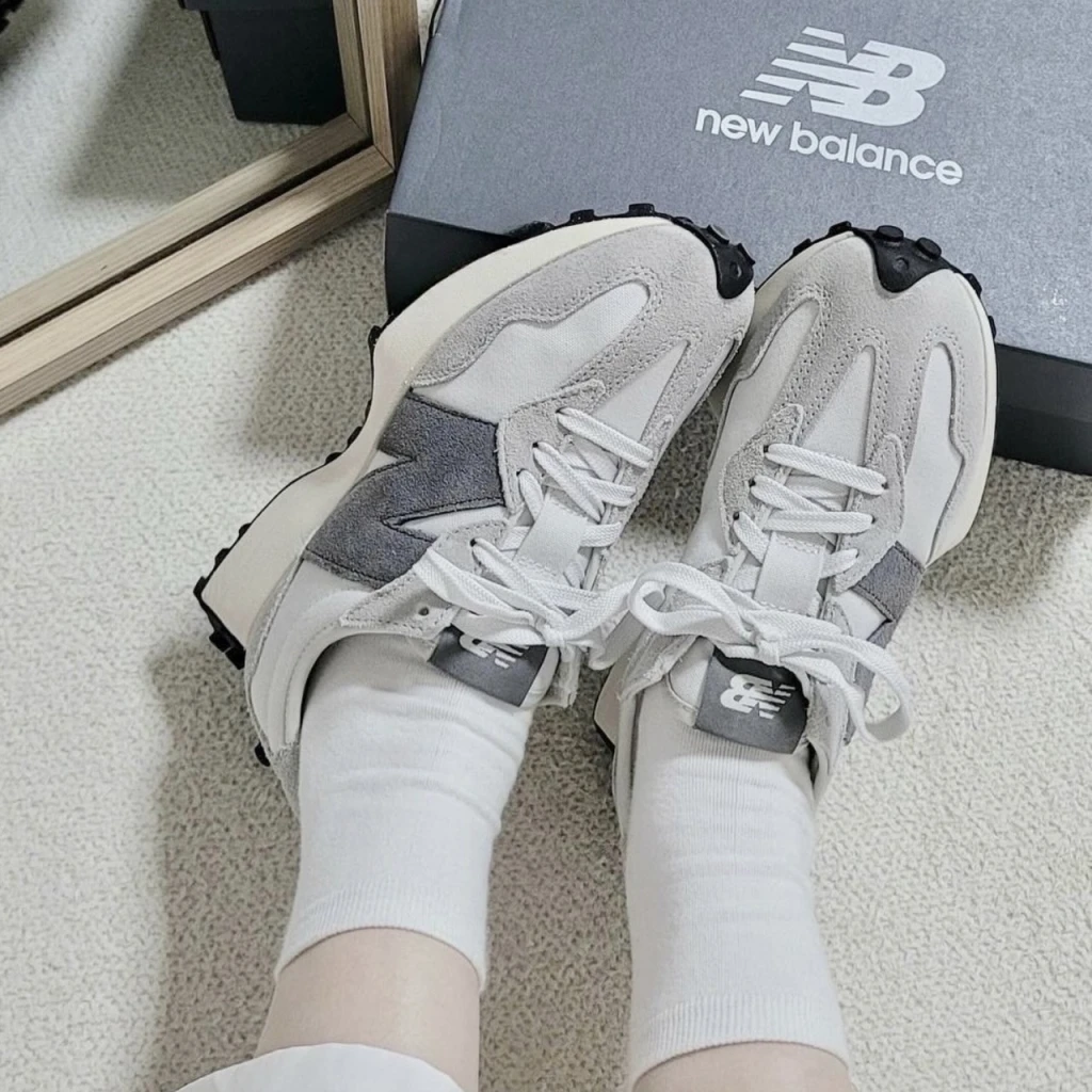 <熱銷百搭王> NEW BALANCE NB327 芝麻牛奶 超級百搭 (MS327WE)