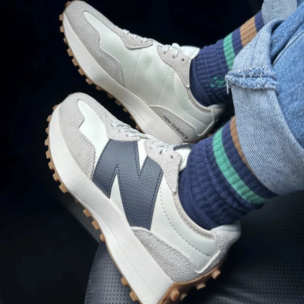 NEW BALANCE NB327 皮革海軍藍 (M327KB)