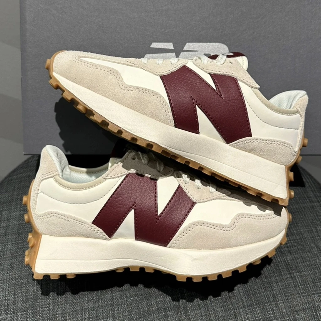 NEW BALANCE NB327 皮革酒紅 (WS327KA)