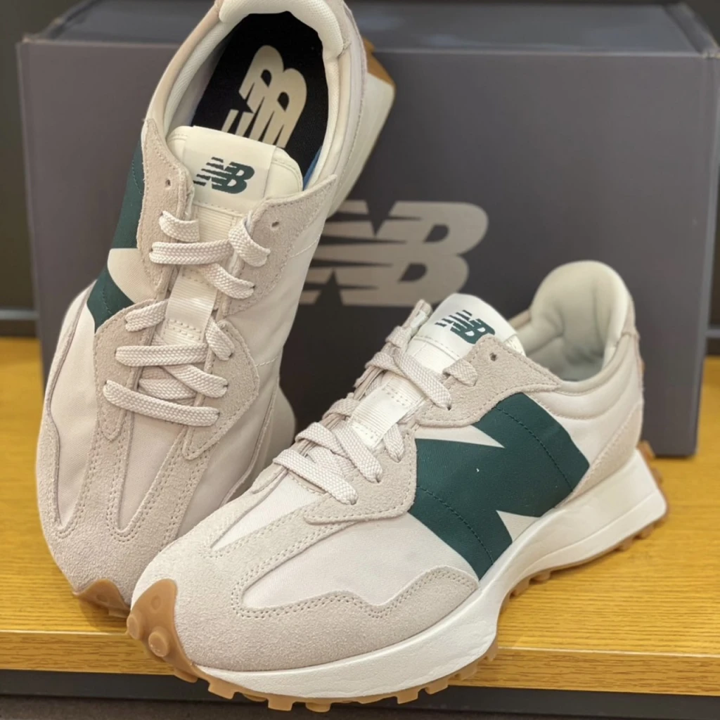 NEW BALANCE NB327 復古白綠 (MS327HR1)