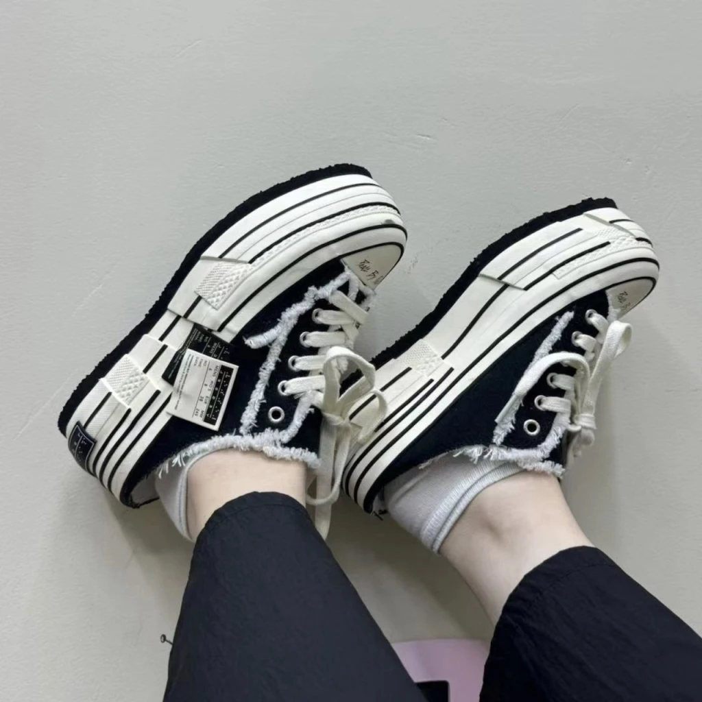 xVESSEL G.O.P Slip 經典黑白 雙側標穆勒鞋 半拖 (S24X39B)