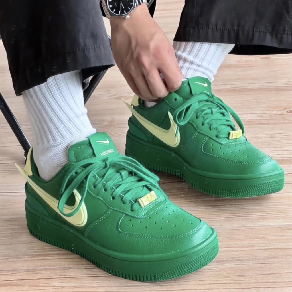 AMBUSH X NIKE AIR FORCE 1 LOW 黃綠 (DV3464-300)