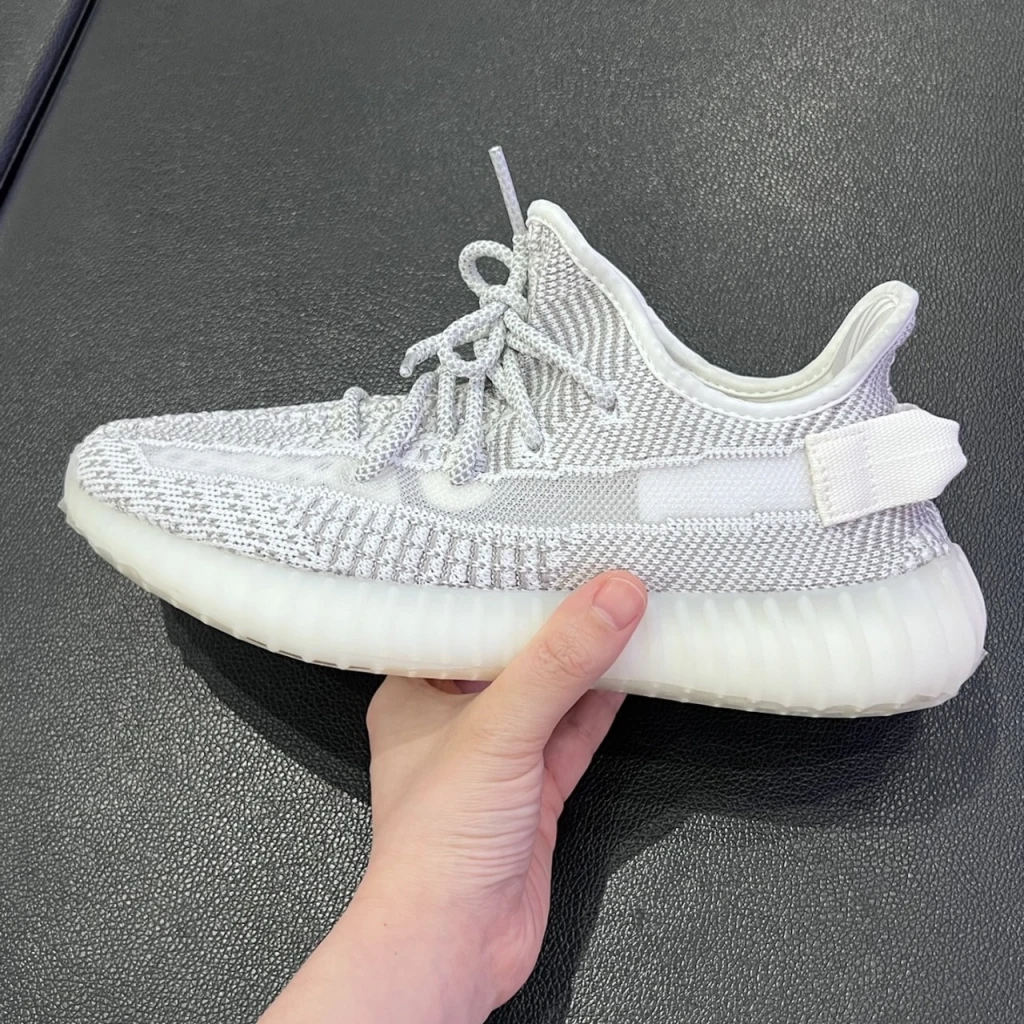 ADIDAS YEEZY BOOST 350 V2 "Static" 灰白天使 (EF2905)