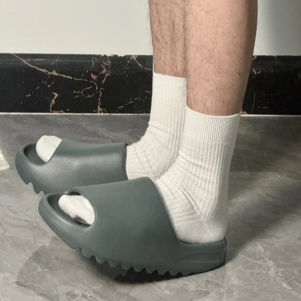 ADIDAS YEEZY SLIDE "Slate Marine" 莫藍迪藍 深灰綠 (ID2349)