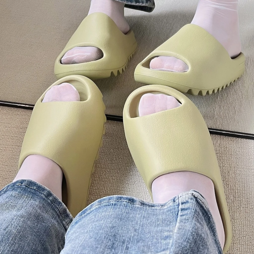ADIDAS YEEZY SLIDE "Resin" 抹茶綠 (FZ5904)