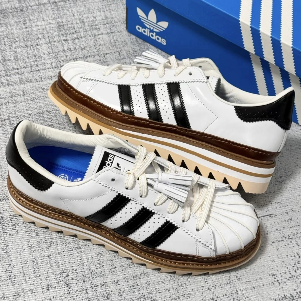 ADIDAS SUPERSTAR X CLOT 陳冠希 鋸齒底貝殼頭 (IH3132)