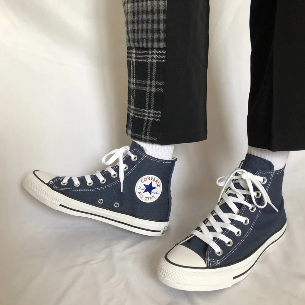 CONVERSE Chuck Tayor All Star 高筒深藍帆布鞋 (M9622C)