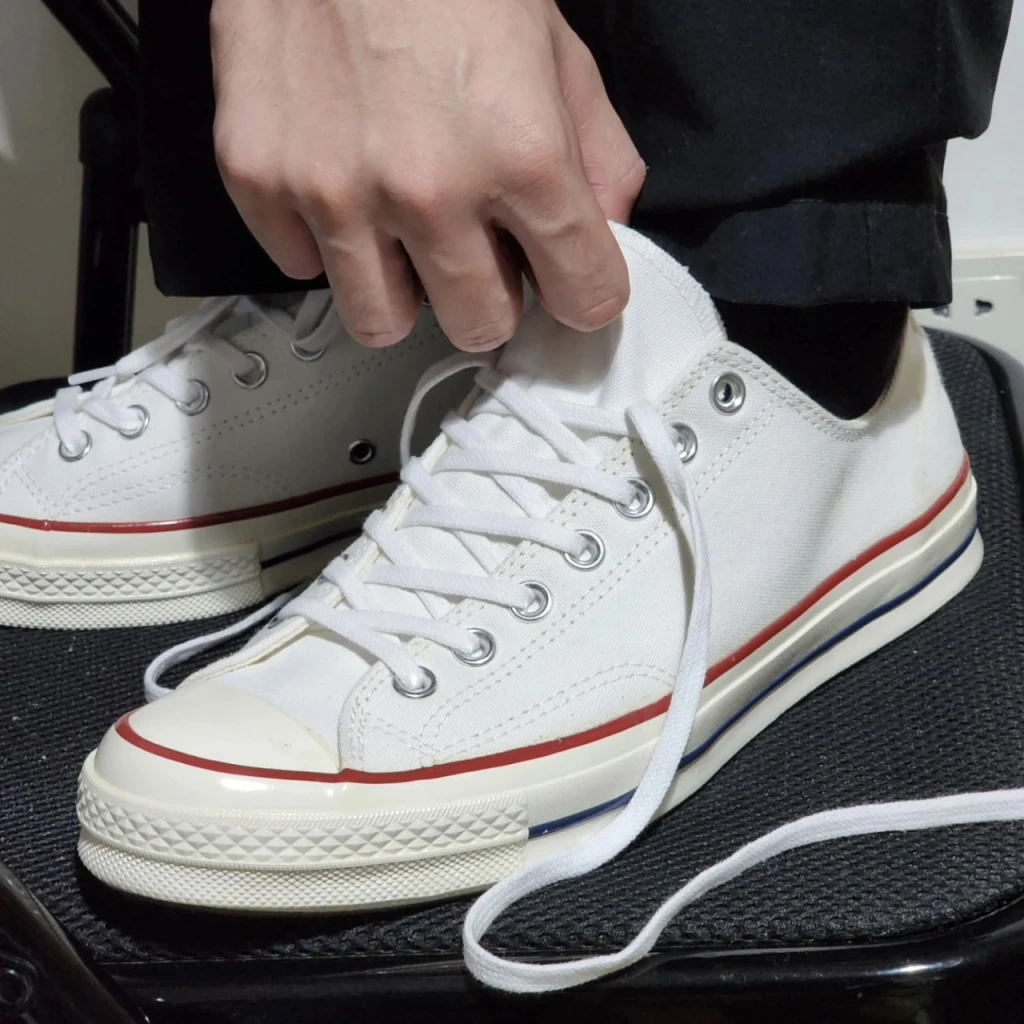 CONVERSE 1970s All Star 復古純白帆布鞋 (162065C)
