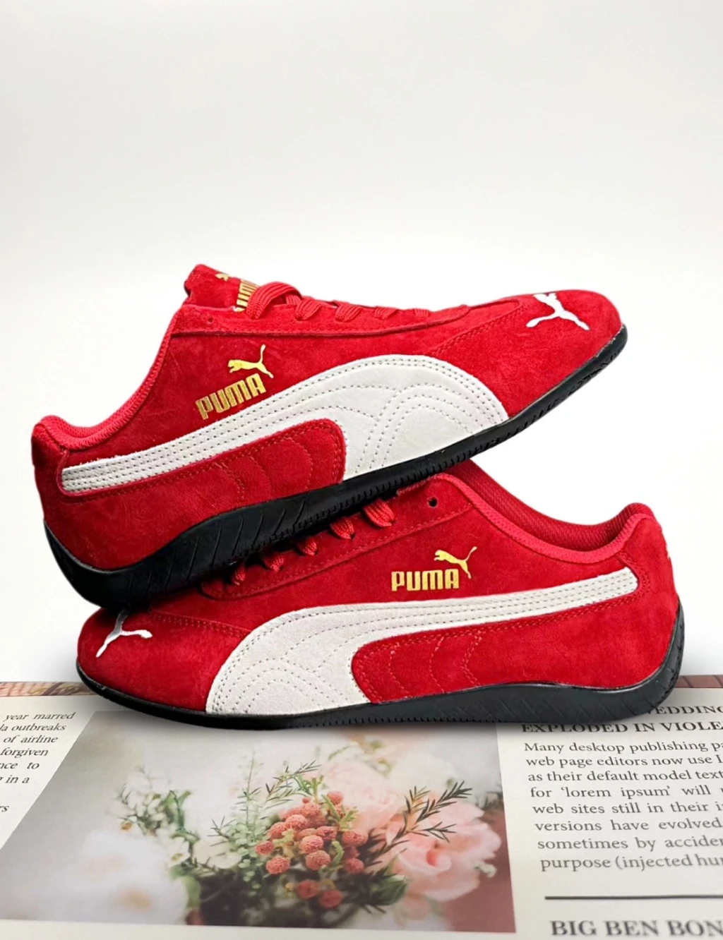 <創新低呀!!!>PUMA Speedcat OG 復古賽車鞋 賽車紅 (398846-02)