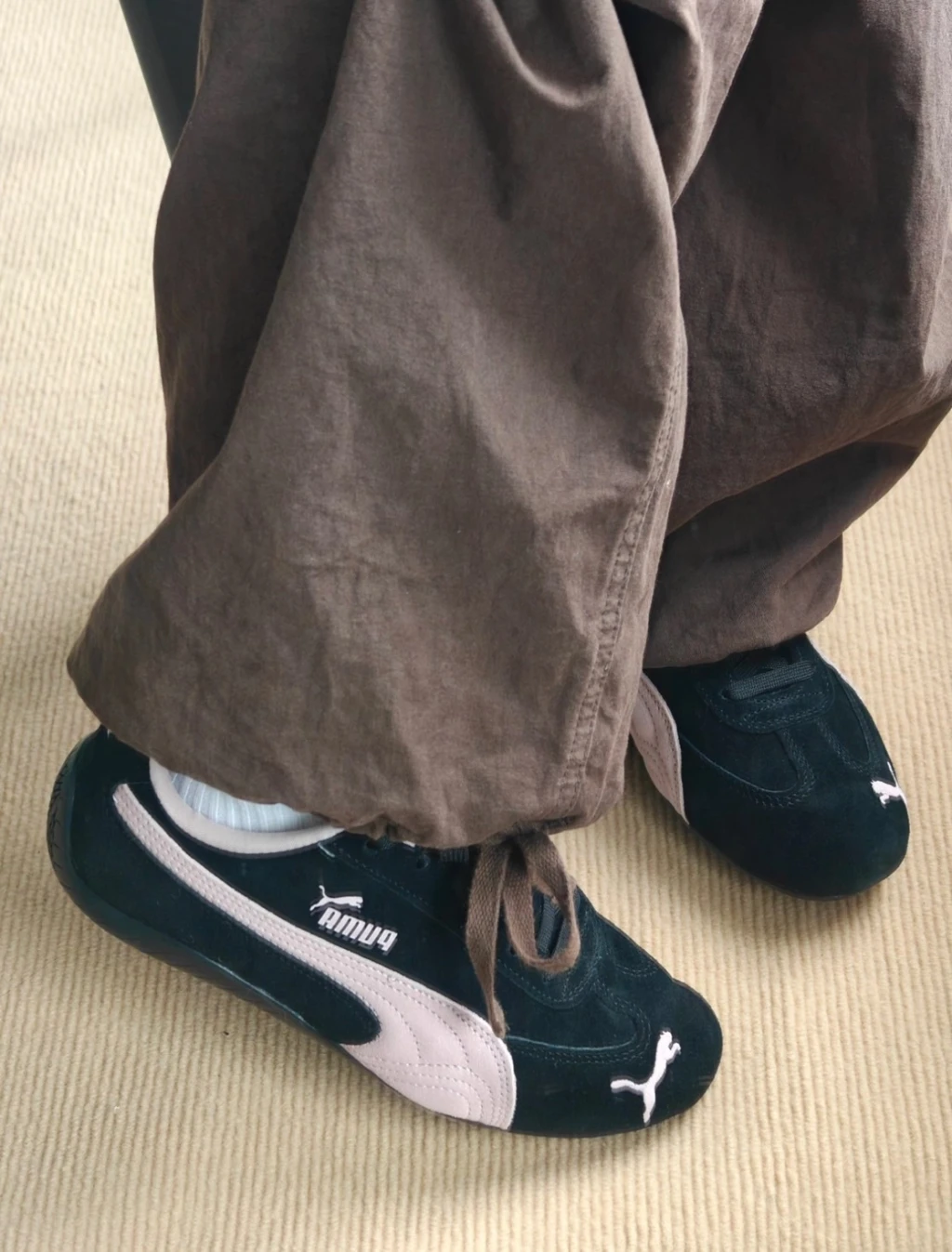 PUMA Speedcat OG 復古賽車鞋 黑粉 (398846-09)