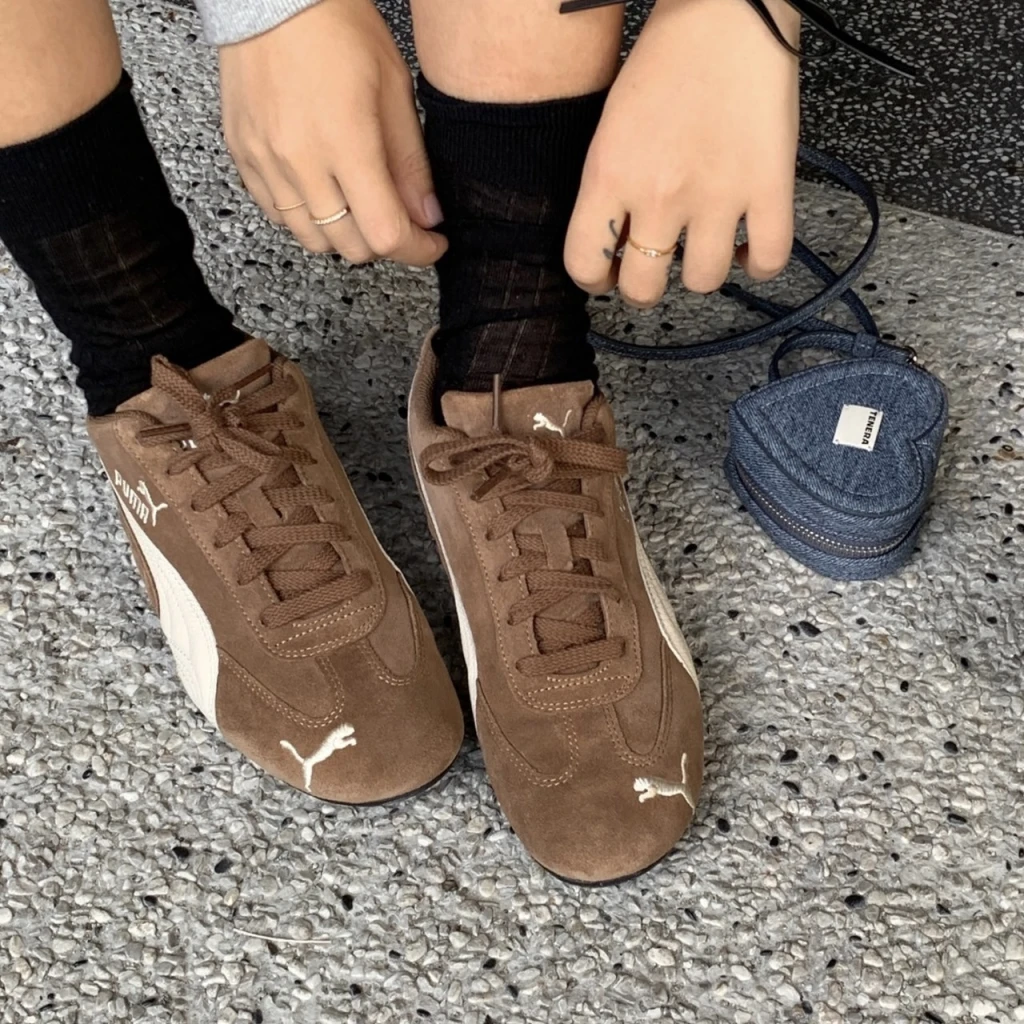 PUMA Speedcat OG 復古賽車鞋 麂皮咖啡 (398846-31)