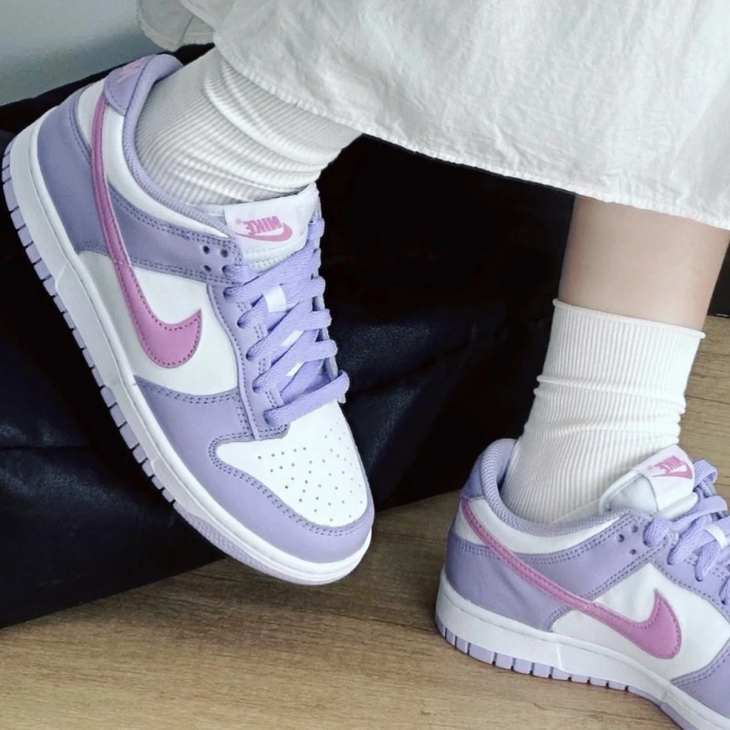NIKE DUNK LOW GS 史黛拉粉紫 (HQ1185-161)