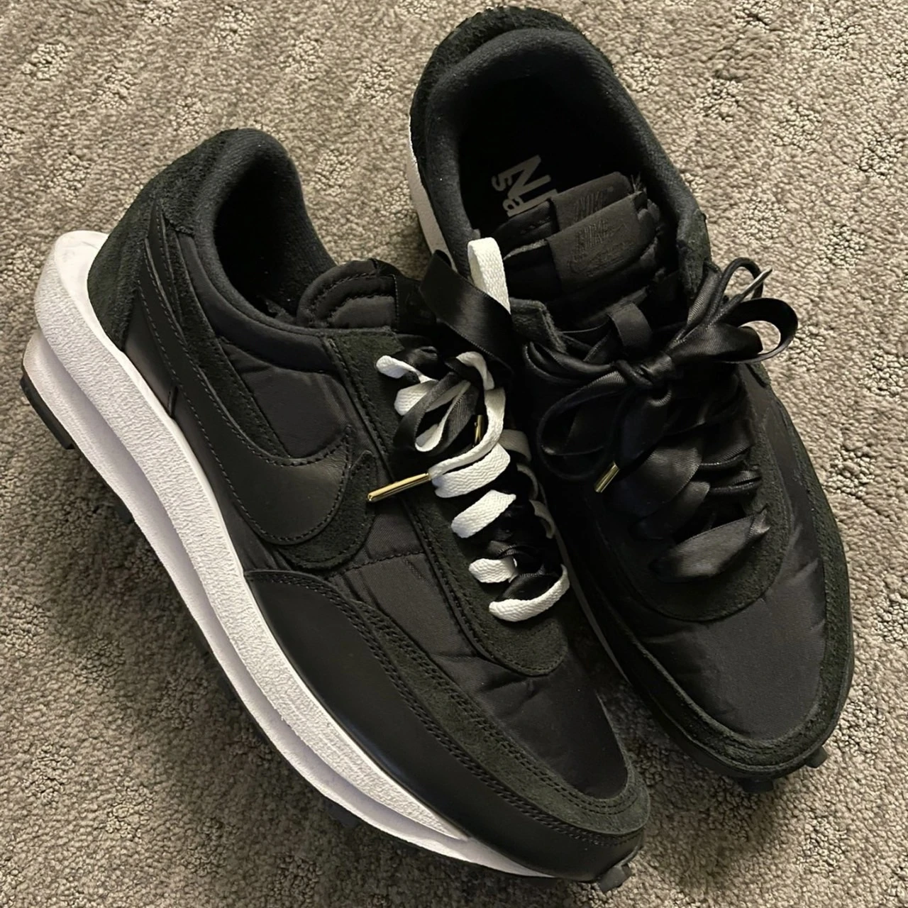 Nike x Sacai LDWaffle 黑武士 絲滑尼龍 BV0073-002
