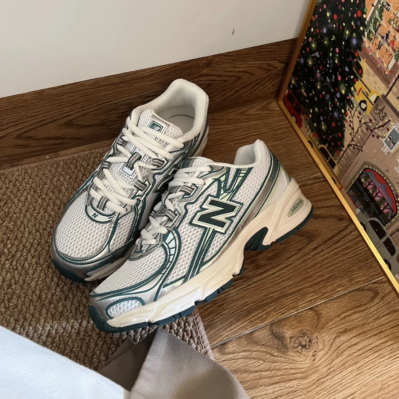 New Balance NB740 復古白綠 (U740GR2)