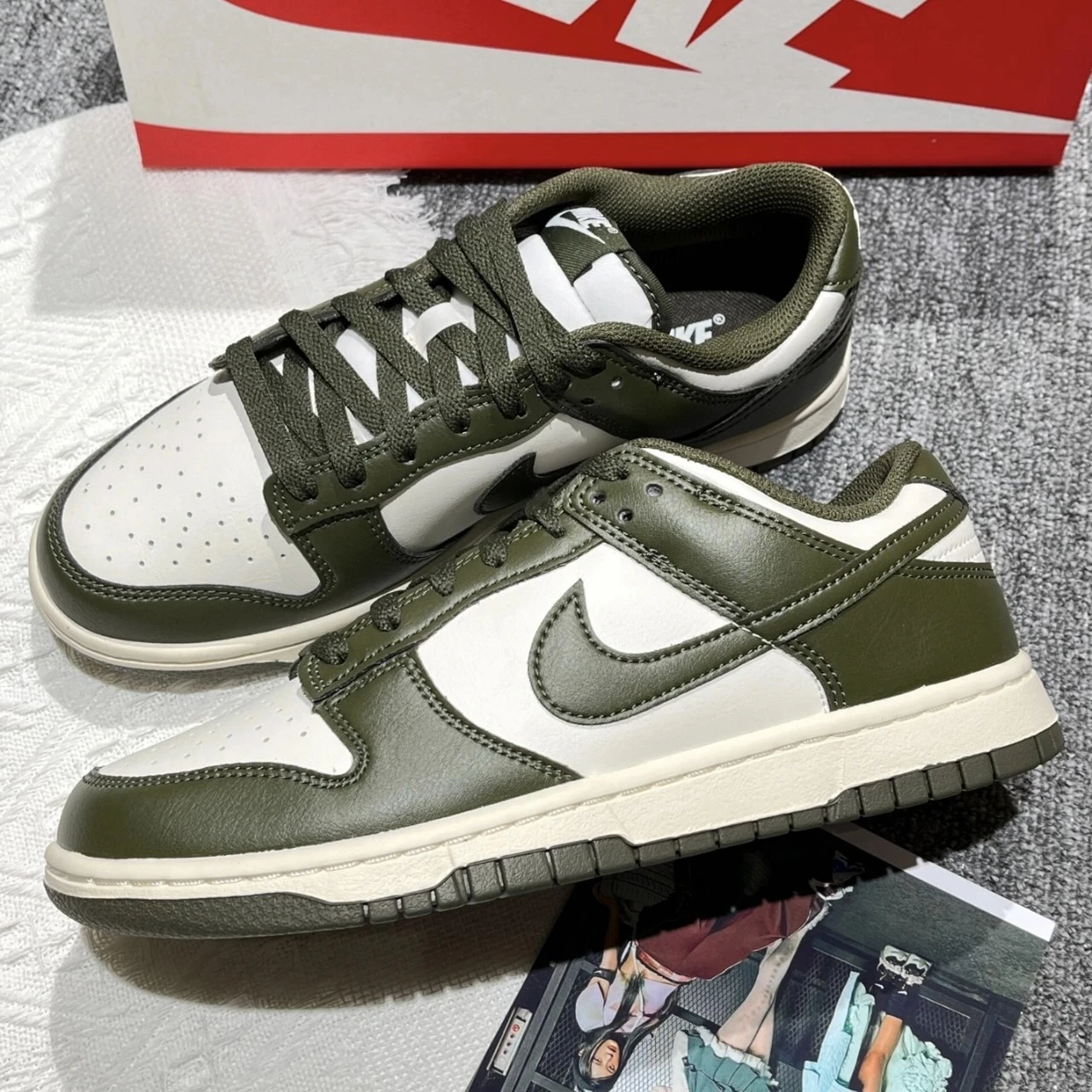 NIKE DUNK LOW "Medium Olive" 橄欖綠 男款 (HF5441-102)