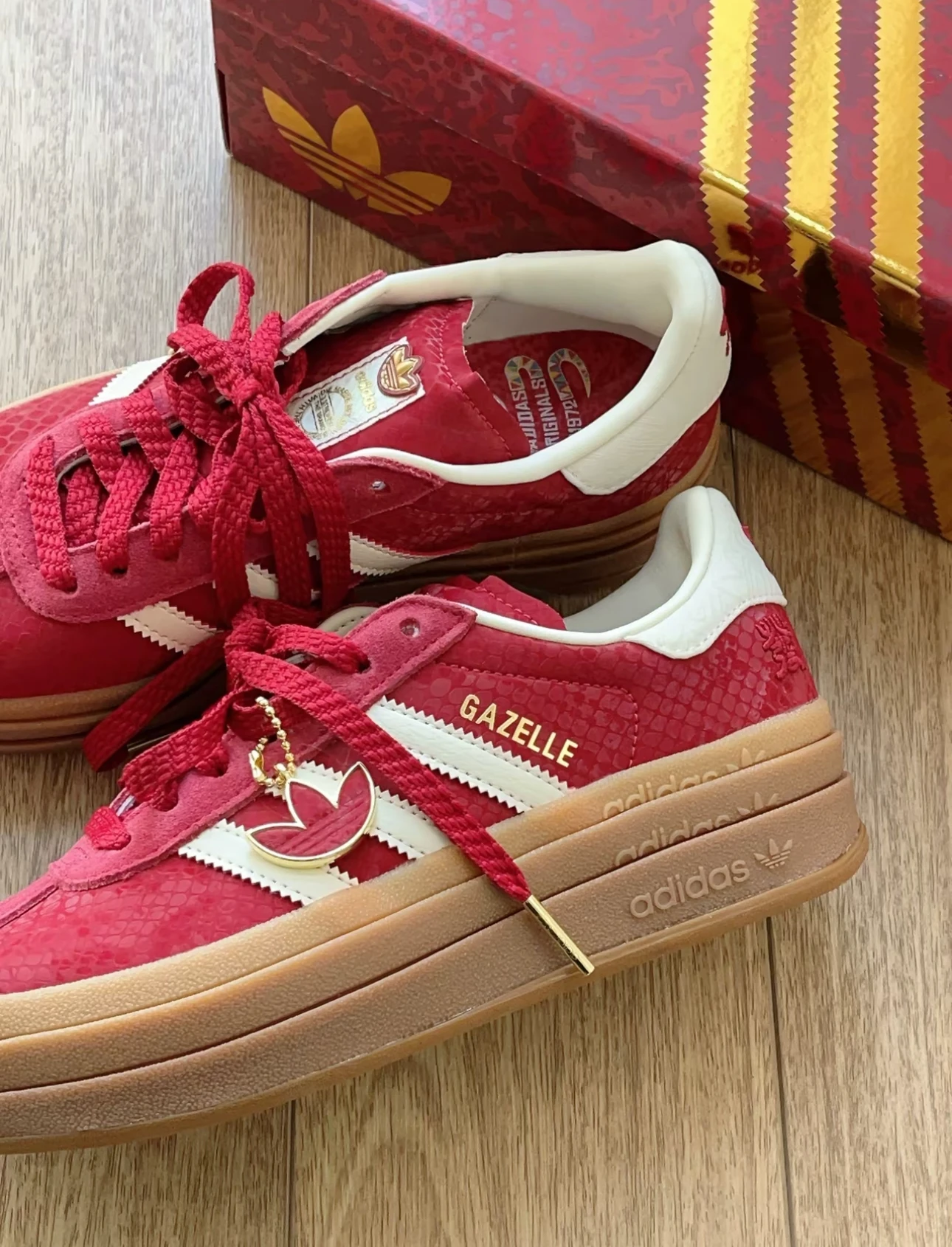 Adidas Originals Gazelle CNY “Year of Snake”(JQ5977）