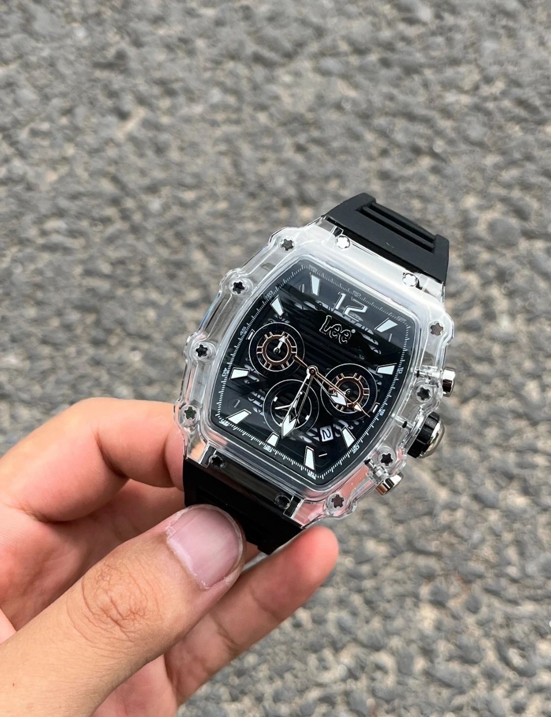 <必買帥錶> Lee 國外限定機械機芯酒桶錶