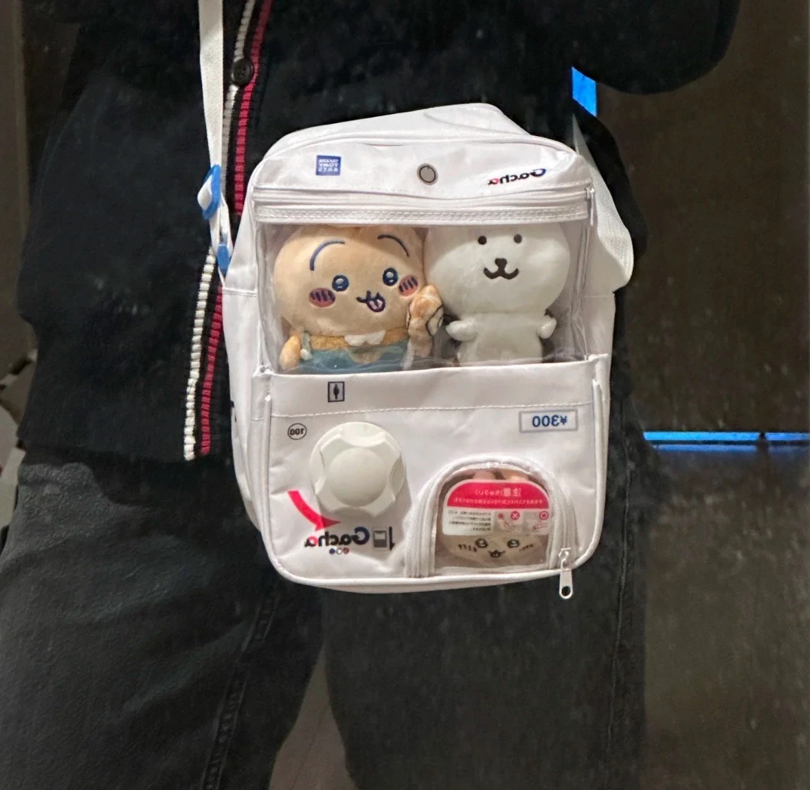 <必買娃包>Gacha扭蛋機造型的側背包