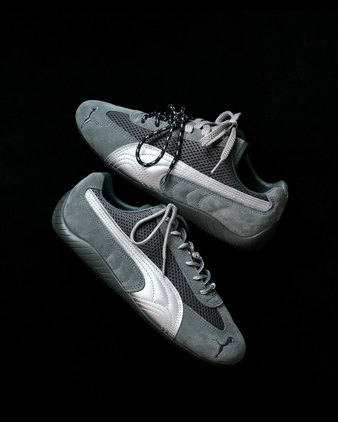 PUMA Speedcat OG 復古賽車鞋 麂皮黑灰 (403902-03)