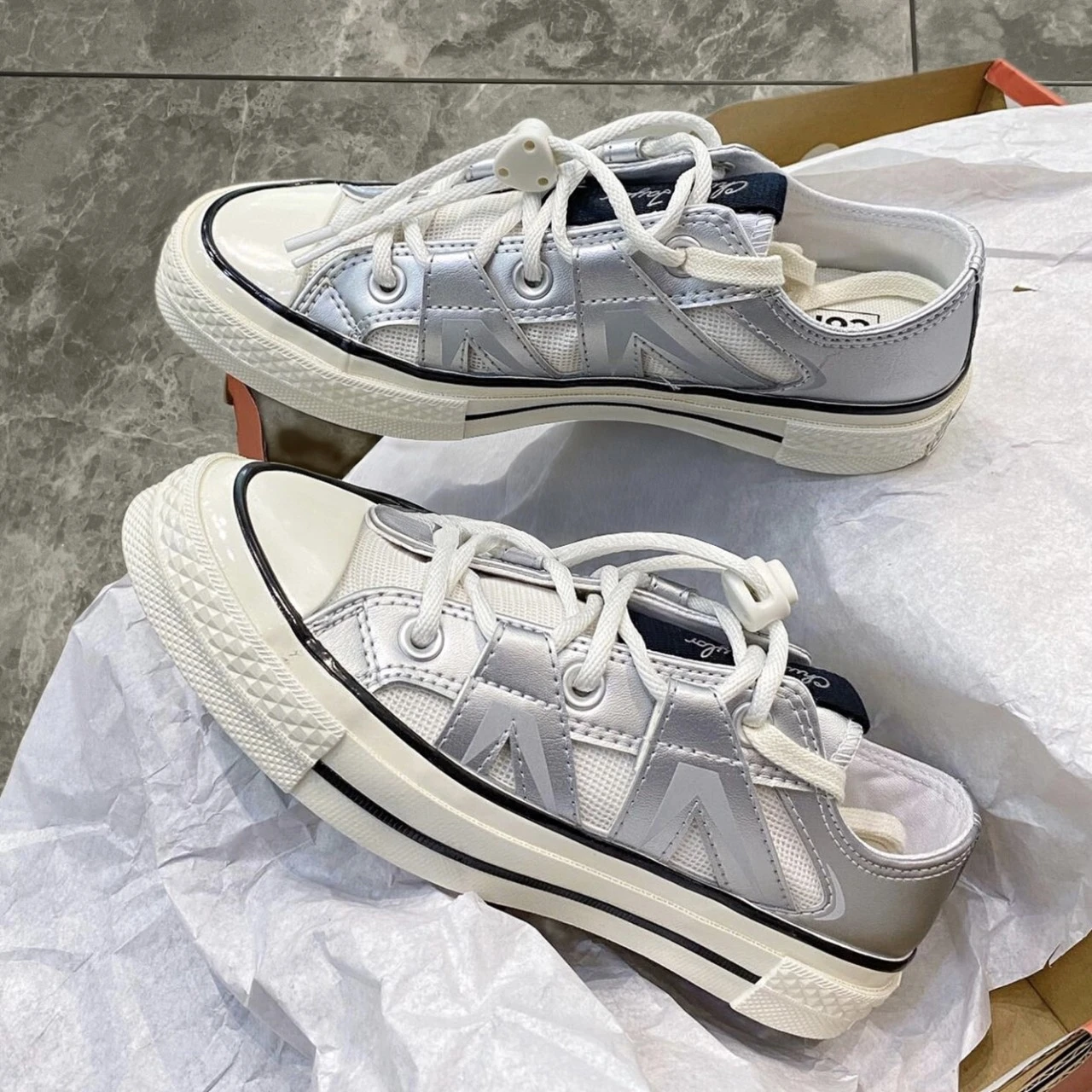 Converse 1970s 未來銀系列 低筒帆布鞋(A15188C)