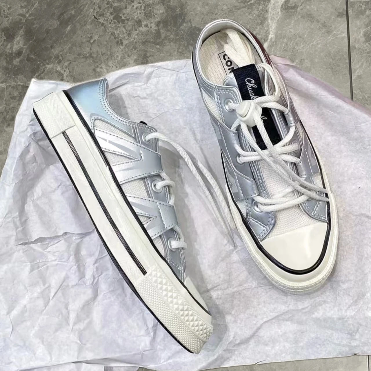 Converse 1970s 未來銀系列 低筒帆布鞋(A15188C)