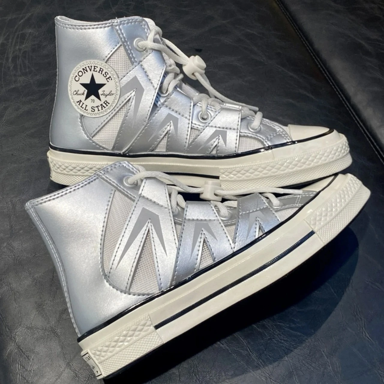 Converse Chuck 70 未來銀系列 高筒帆布鞋(A15187C)