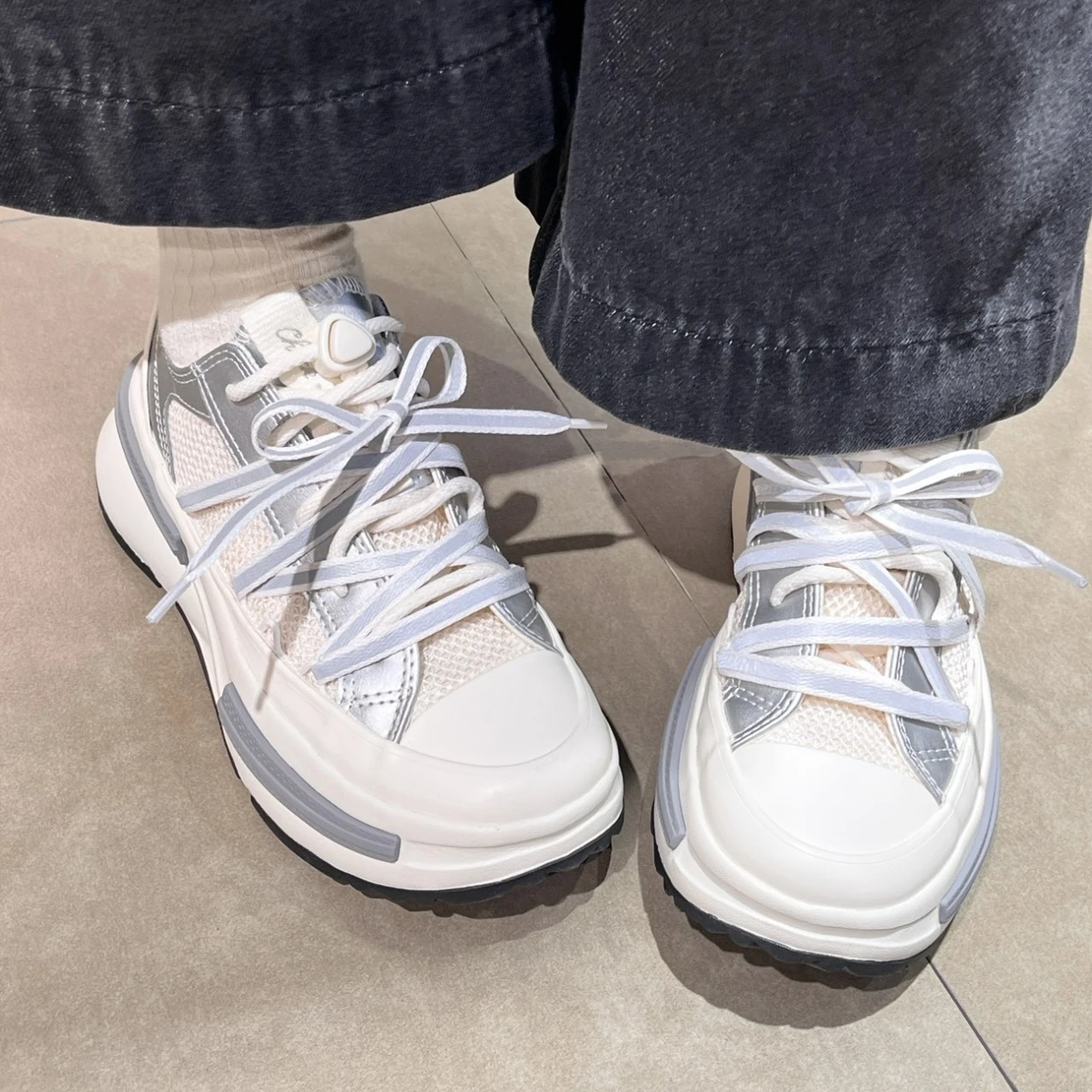 Converse Run Star Legacy CX 未來銀系列 厚底夾心鞋(A15185C)