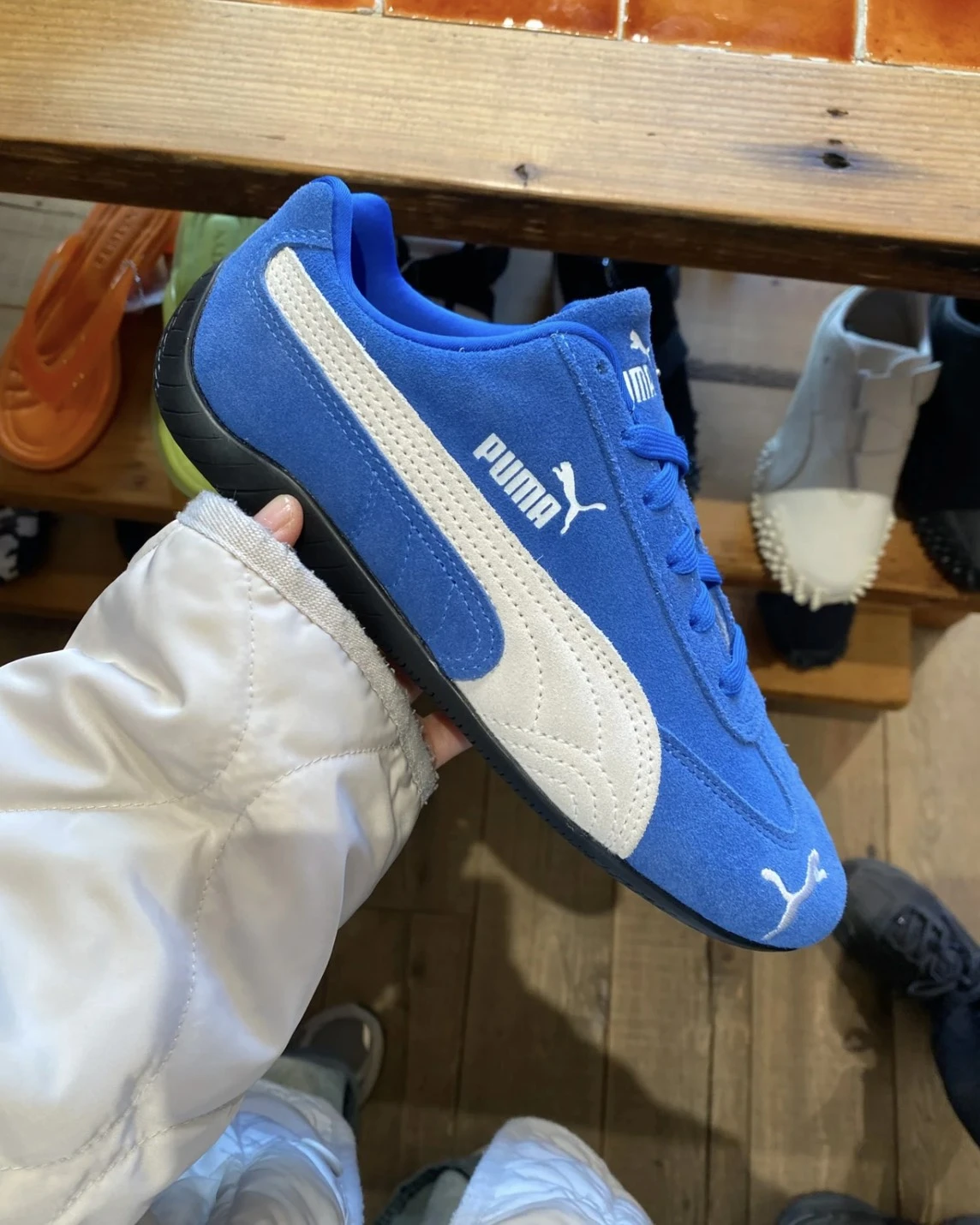PUMA Speedcat OG 復古賽車鞋 克萊茵藍(398846-18)