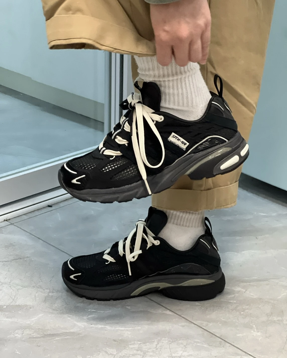 <超帥聯名>Song For The Mute X Adidas Originals adistar Cushion 聯名 麂皮拼接 黑(JP8416)