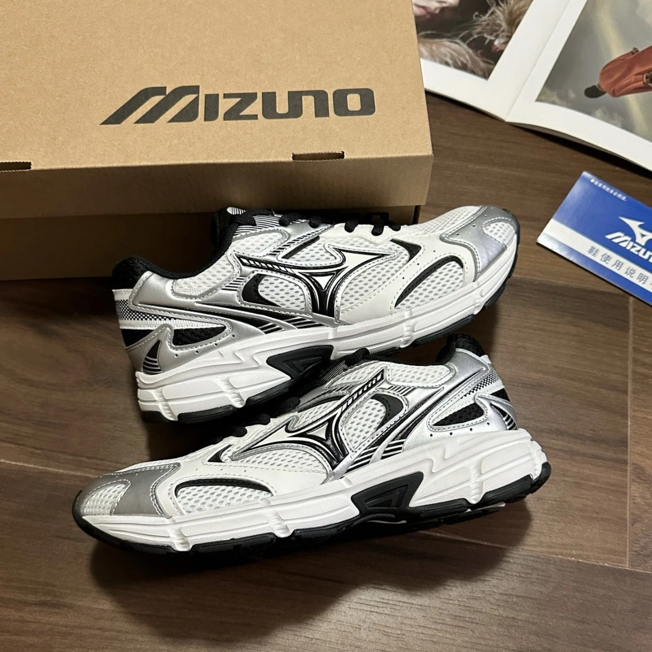 Mizuno Speed 2K 美津濃 白銀黑 未來金屬感(D1GH222909)