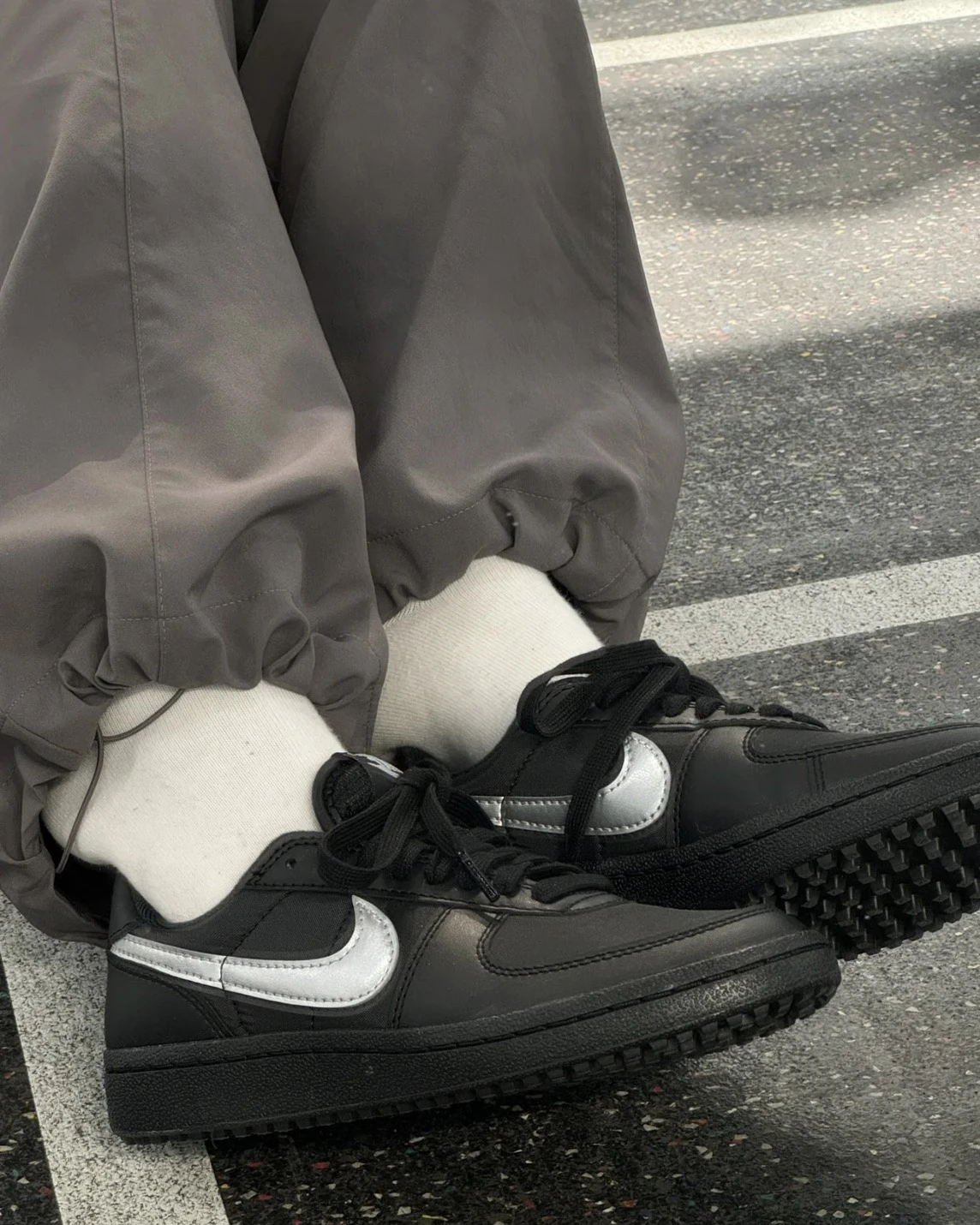 <國外限定> NIKE FIELD GENERAL 麂皮黑白 德訓鞋(HF3165-001)
