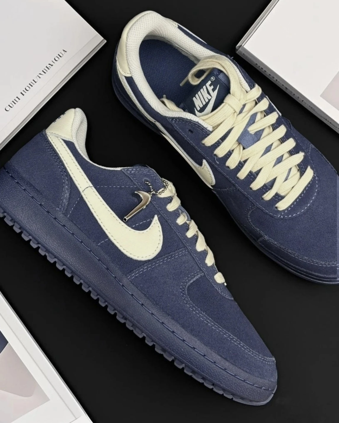 <國外限定> NIKE FIELD GENERAL 麂皮霧霾藍 德訓鞋(IF0666-400)