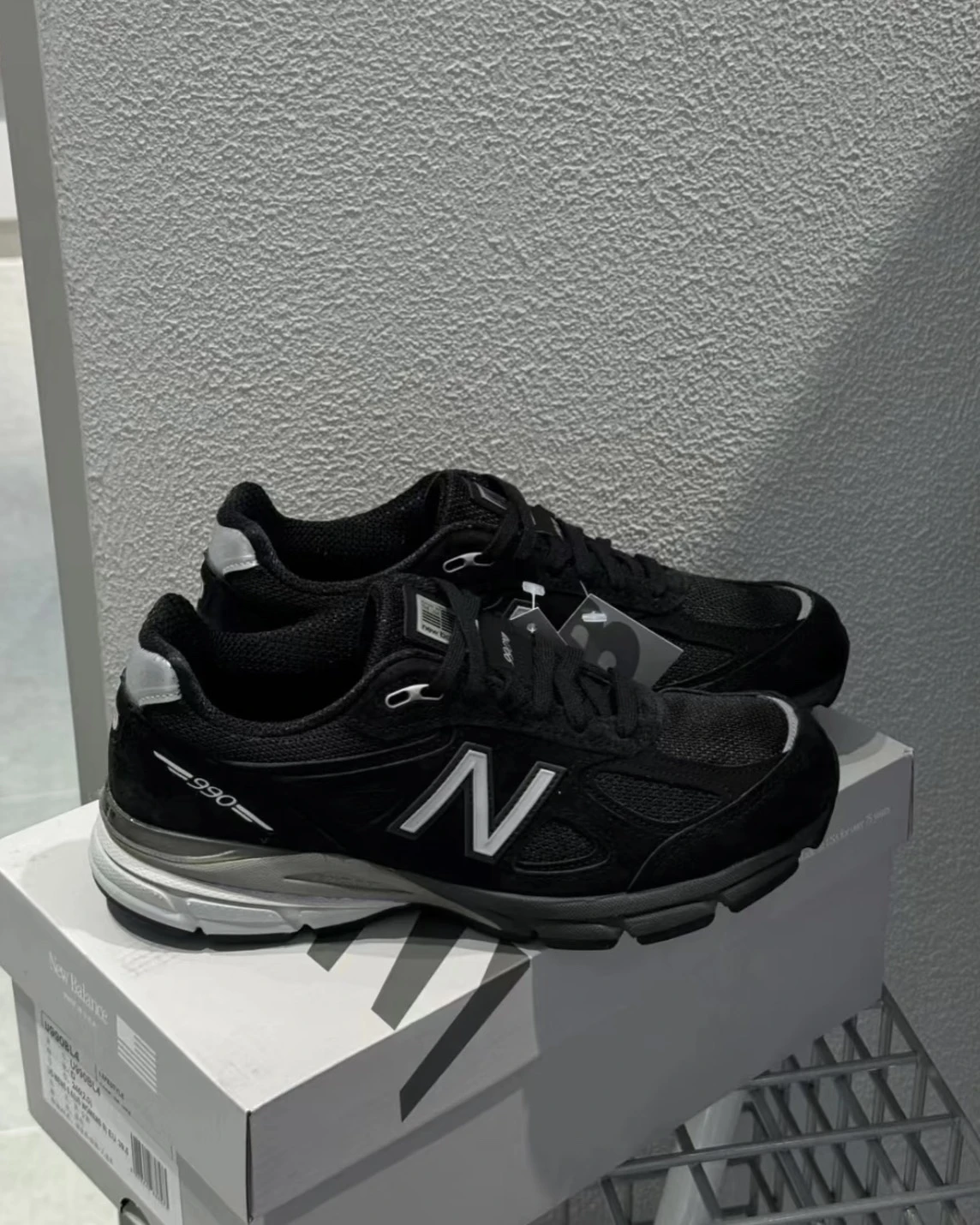 NEW BALANCE 990V4 美製 黑灰(U990BL4)