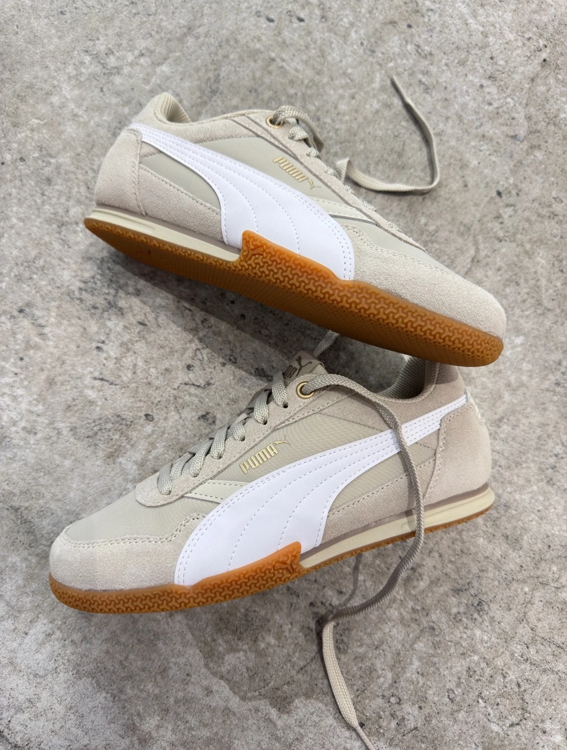 PUMA BELLA DONNA NYLON 奶茶灰(403554-05)