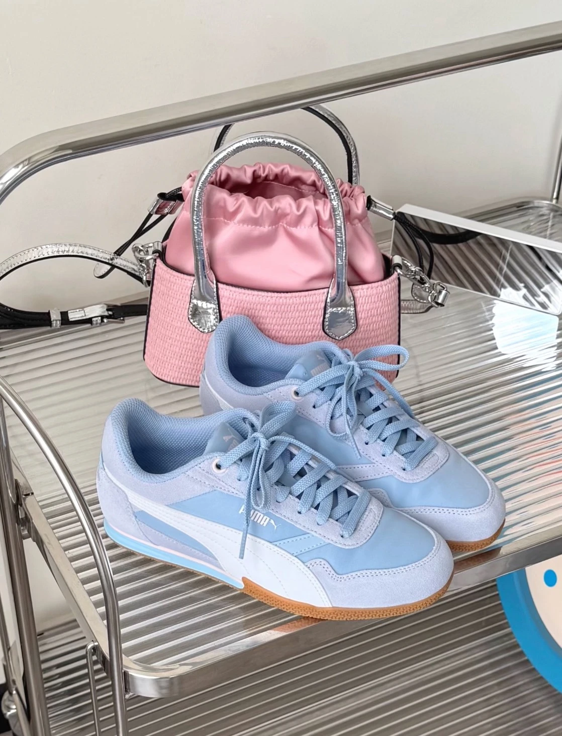PUMA BELLA DONNA NYLON 天空藍(403554-04)