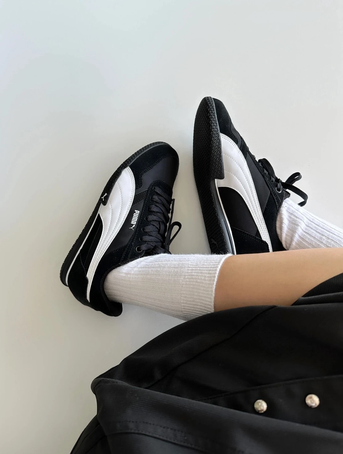 PUMA BELLA DONNA NYLON  素黑(403554-02)