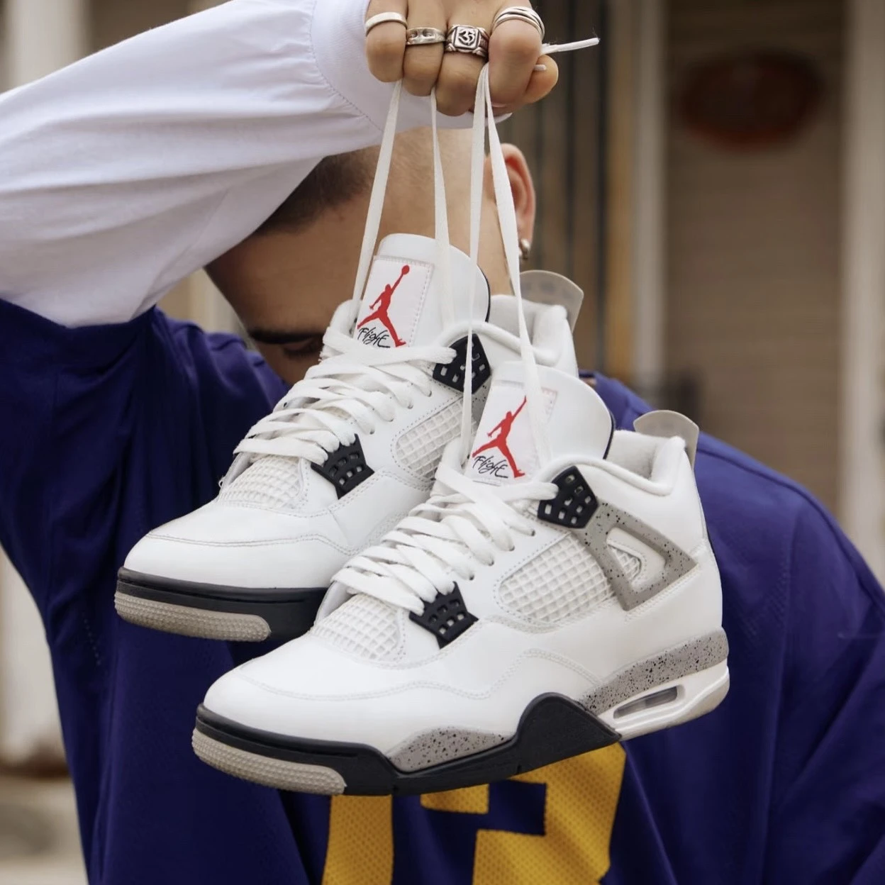 <經典回歸>AIR JORDAN 4 OG "White Cement" 白水泥