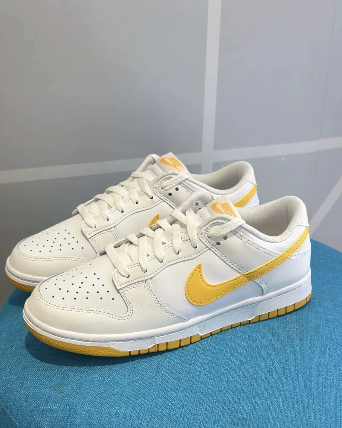 NIKE DUNK LOW "White University Gold" 白黃(DV0831-110)