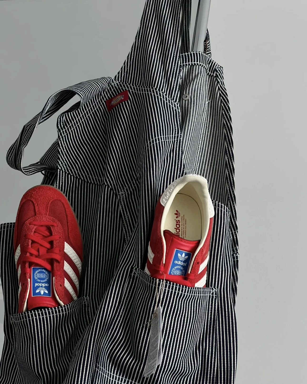 <超級折扣🔥>Adidas Originals Gazelle Indoor 藍標紅色(IF1808)